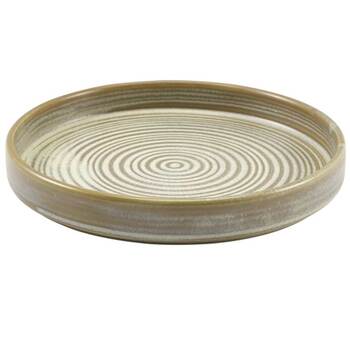 Тарелка презентационная с бортиком 18хh 2.6 см, Terra Porcelain Matt Grey, GenWare