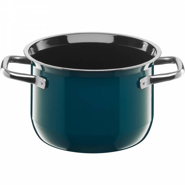 Каструля висока 18 см, зеленувато-синя Compact Silit