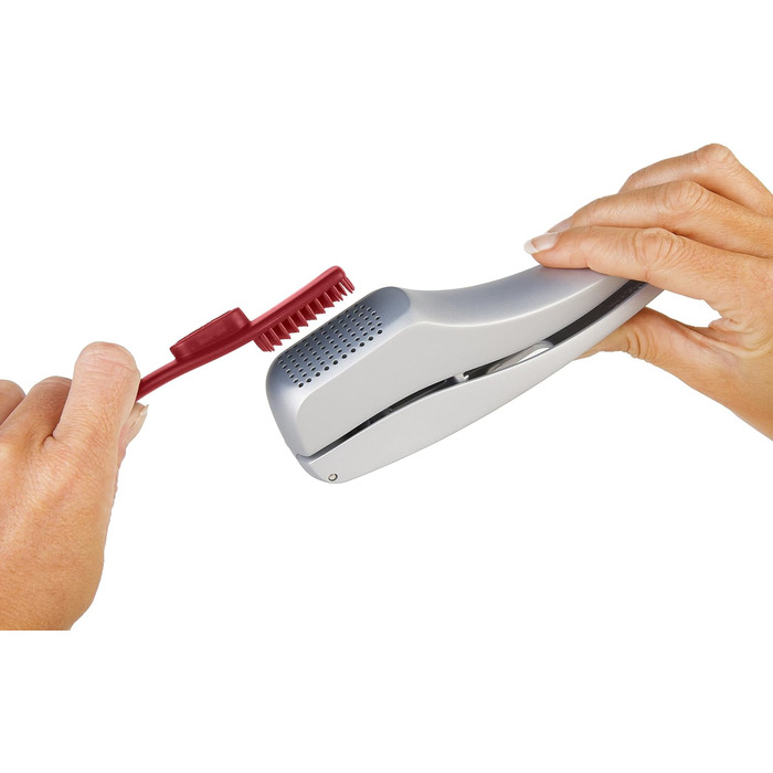 Практичний прес для великих зубчиків часнику, також з лушпинням. У тому числі інструмент для чищення Susi 3 Garlic Press Single, 12150 Susi 3