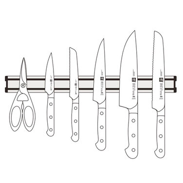 Тримач для кухонних ножів магнітний алюмінієвий, 45 см Zwilling