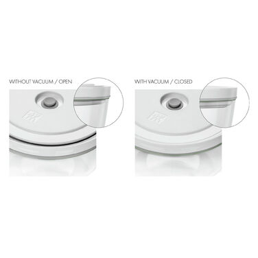 Миска з вакуумною кришкою 12 см, прозоре скло Fresh & Save Zwilling