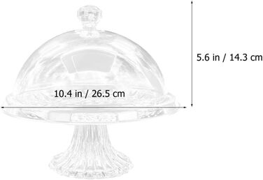 Підставка для торта з кришкою 26,5 см Cabilock