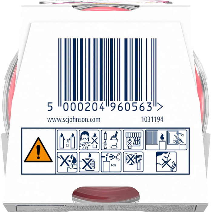 Ароматична свічка Glade (Brise) Dcor у склянці, Романтична ваніль, 6 шт. (6 x 70 г) (Розслаблюючий дзен)