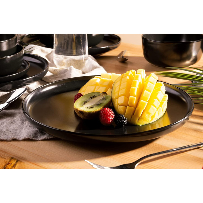 Набір тарілок на 6 персон, 24 предмети Konsimo