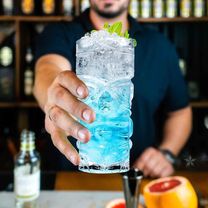 Набор бокалов в виде тики 420 мл INFTYLE