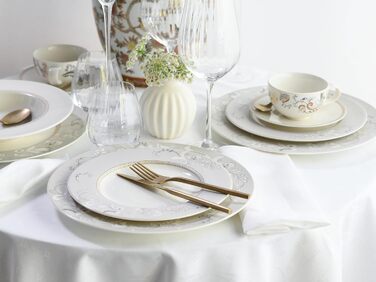 Набор посуду на 6 персон, 30 предметів, білий Palacio Creatable