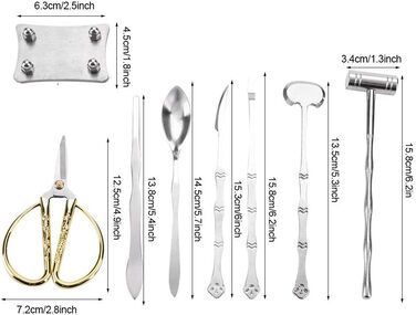 Набір інструментів для морепродуктів з 8 предметів Hztyyier