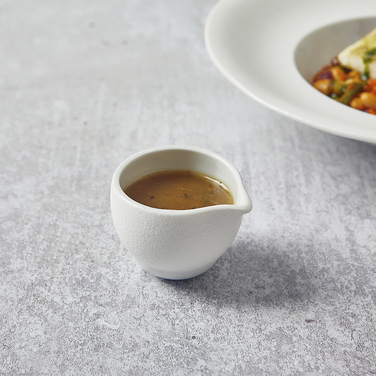 Молочник 100 мл, без ручки, Incise Porcelain Lustre, GenWare