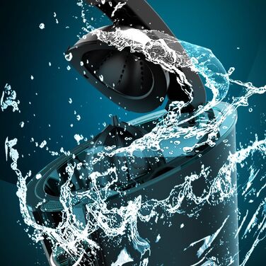 Соковижималка для цитрусових Cecotec Electric Arm 600 Steel. 600 Вт, ситечко з нержавіючої сталі, 2 знімні конуси, важіль, протикрапельна система, можна мити в посудомийній машині (чорний, EssentialVita Hyden)