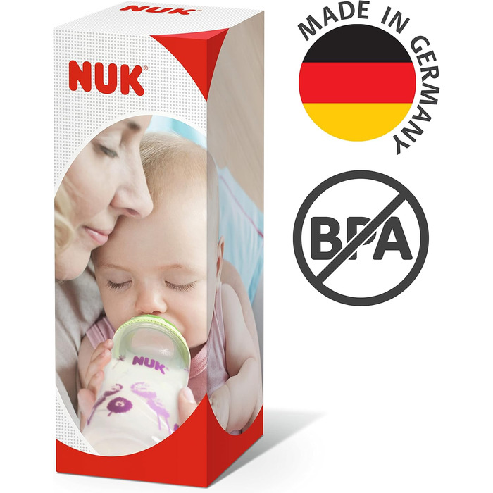 Бутылочка для кормления 300 мл, синий NUK