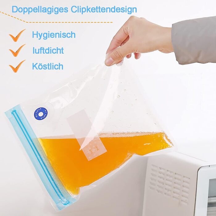 Вакуумні пакети 20 пакетів 26 х 40 см sinzau