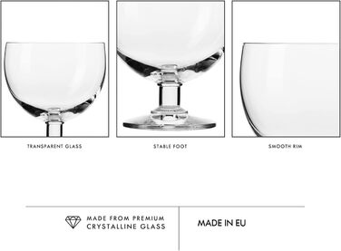 Набір креманок для мороженого 6 шт. 350 мл Krosno