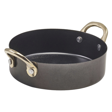 Міні-каструлька 12.25*3.5 см, 420 мл, Black Vintage Steel, GenWare