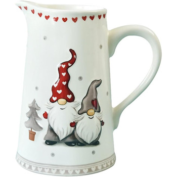 Різдвяний глечик для молока з порцеляни Cabilock