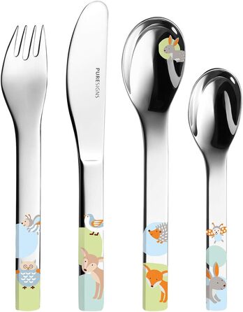 Набір дитячого посуду Woody, 7 предметів, Puresigns One