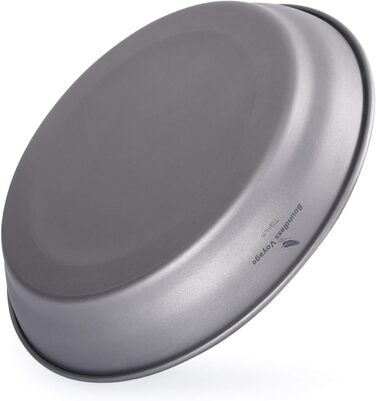 Мл Титановые миски Тарелка Сверхлегкая одностенная чаша Тарелка На открытом воздухе Кемпинг Посуда Кухонная утварь с сумкой для переноски Ti1107T (Ti1109T пластина L.), 800