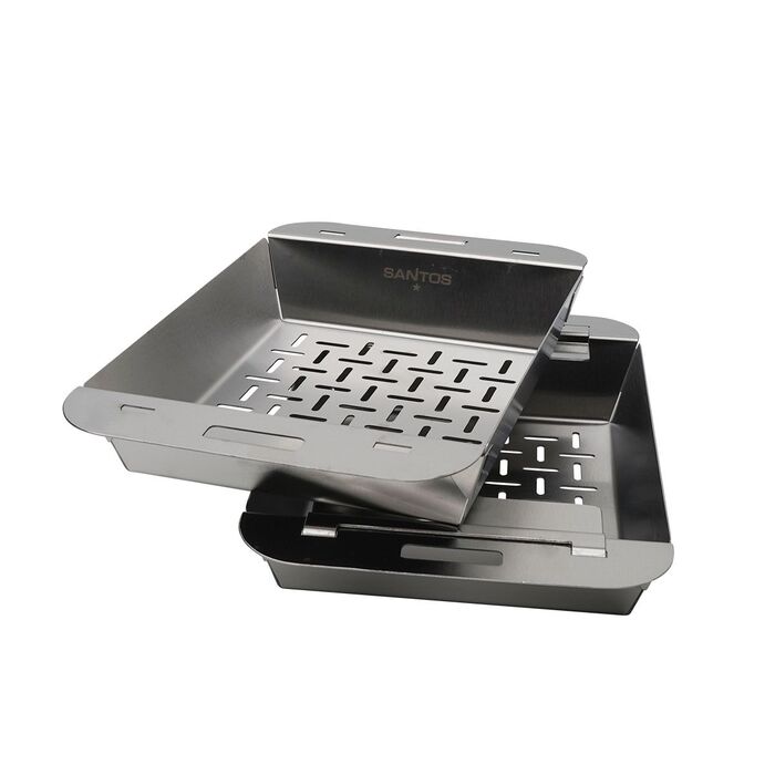 Набір кошиків для гриля, нержавіюча сталь Santos