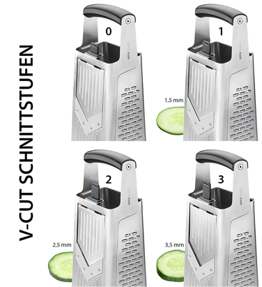 Терка четырехсторонняя V-Cut Gefu