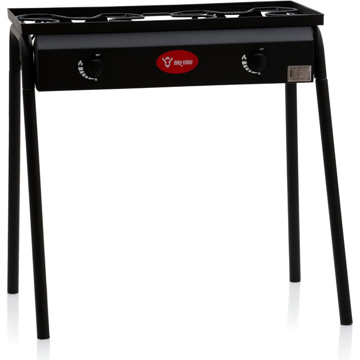 Газовий гриль-стіл 2 конфорки 78 х 45 х 110 см BBQ-Toro