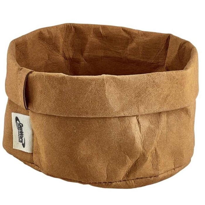 Мешок бумажный моющийся 13х10 см, коричневый, GenWare