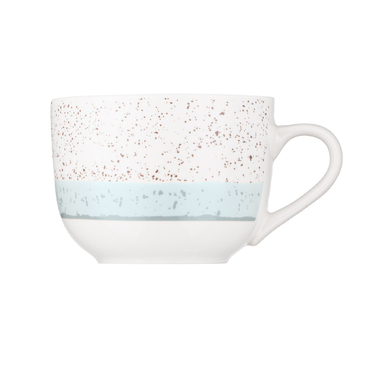 Чашка ARDESTO Siena, 500 мл, фарфор, белый и синий