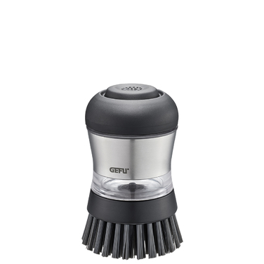 Щетка для мытья посуды с дозатором, черная Swift Gefu