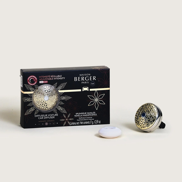 Дифузор для автівки Maison Berger Paris POMELIS з ароматом VANILLA MAGNIFICENCE