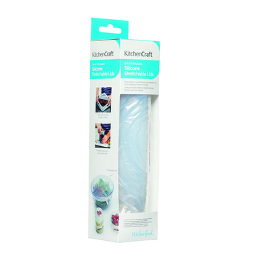 Набір силіконових кришок Kitchen Craft, 6 шт.