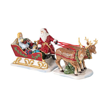 Статуетка "Санта на санях з ангелом" 36 x 14 x 17 см, Christmas Toys Memory Villeroy & Boch