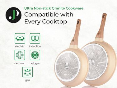 Набор посуды из 15 предметов бежевого цвета JUST PERFECTO