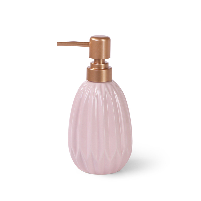 Дозатор рідкого мила Fissman 300 мл, стакан 400мл і мильниця в наборі (9512)