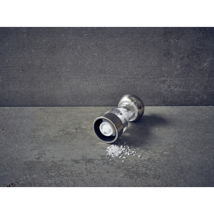 Млин для солі та перцю, 14 см, акрил/хром, GenWare