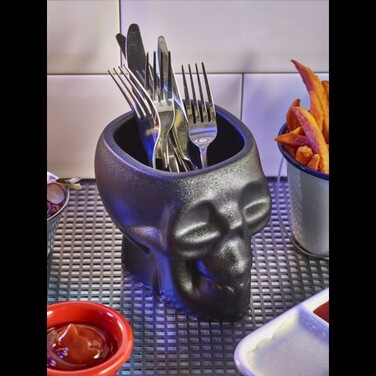 Кружка - череп Тікі 800 мл, чорна, GenWare