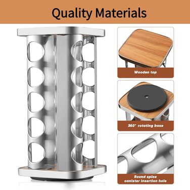 Стійка для спецій на 20 баночек Moreau