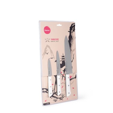 Набір ножів Fissman 3 придметів YAMAZAKI 420J2 сталь (2712)