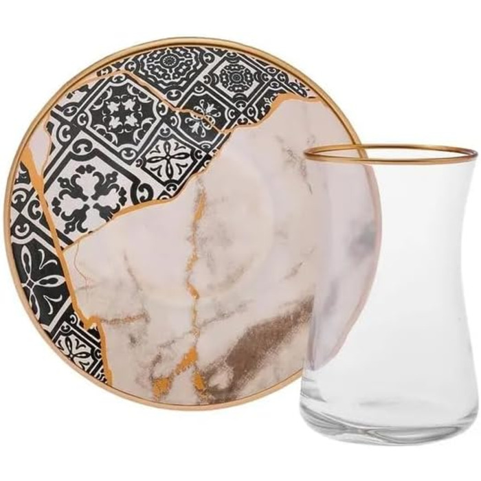 Чайний сервіз із 12 предметів на 6 персон KARACA