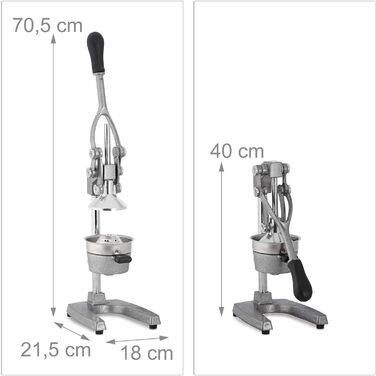 Прес для цитрусових Relaxdays