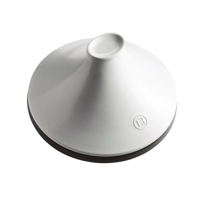 Таджин 27 см, 2 л черно-белый Delight Emile Henry