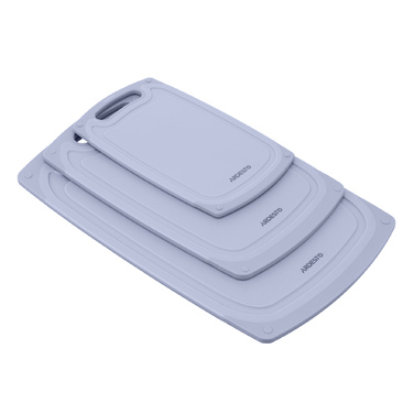 ARDESTO Gemini Кухонная Доска, 33x20x0.85см, Пластик, Серый
