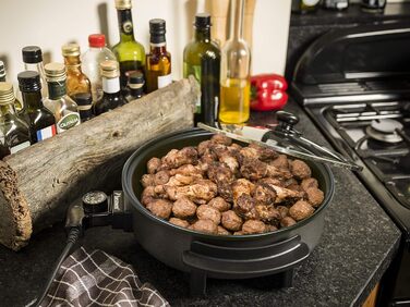 Электрическая сковорода со стеклянной крышкой Ø40см 1500 Вт Bestron