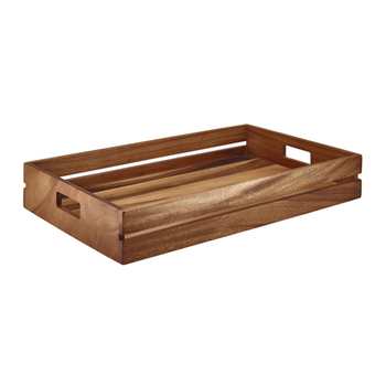 Ящик деревянный 32.5*17.6*8 см, Acacia Wood, GenWare