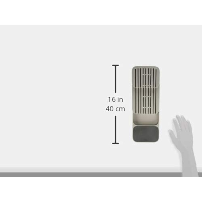 Органайзер для ножей серый DrawerStore Joseph Joseph