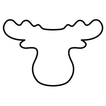 Формочка для печива Лось металева 5 см Kaiser