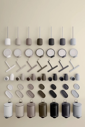 Відро для сміття з педаллю 5 л біле Tubo Blomus