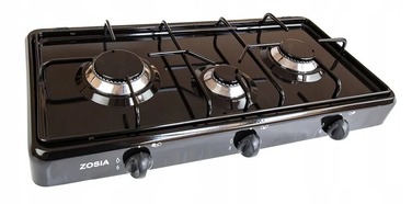 Плита газовая 3 конфорки Zosia