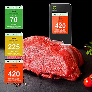 Тестер нітратів для харчових продуктів, чорний 2FB Greentest