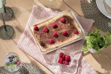 Форма універсальна з кришкою 700 мл скло Tefal