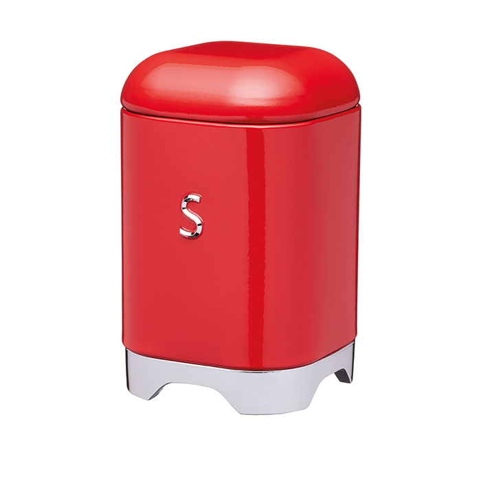 Ємність Kitchen Craft для цукру, 1 л, 11х16 см, червона