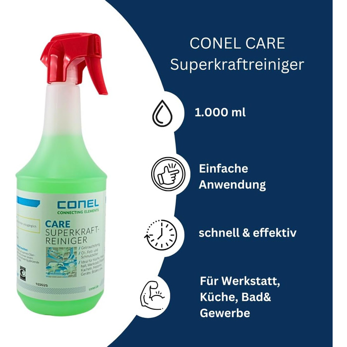 Засіб для миття кухонних меблів та серветка з мікрофібри 1 л BADfabrik24