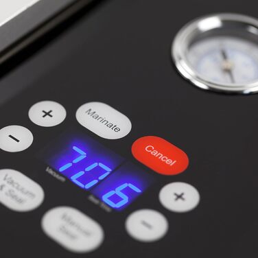 Камерний вакуумний пакувальник з нержавіючої сталі 72 л/хв Caso